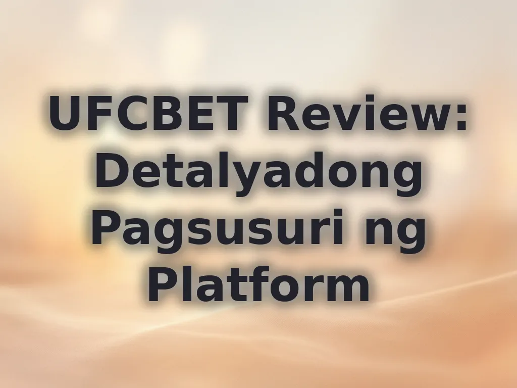 UFCBET Review